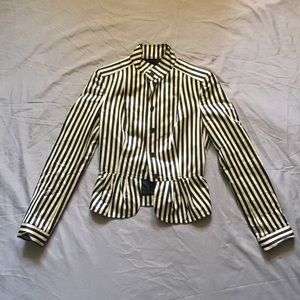 Burberry Women’s Jacket – Stripes Silk/Cotton